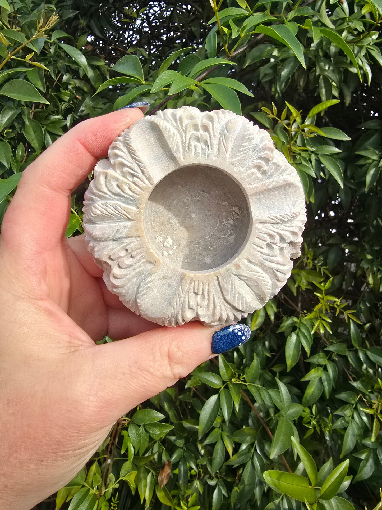 Soapstone Carved Ashtray/Dish K