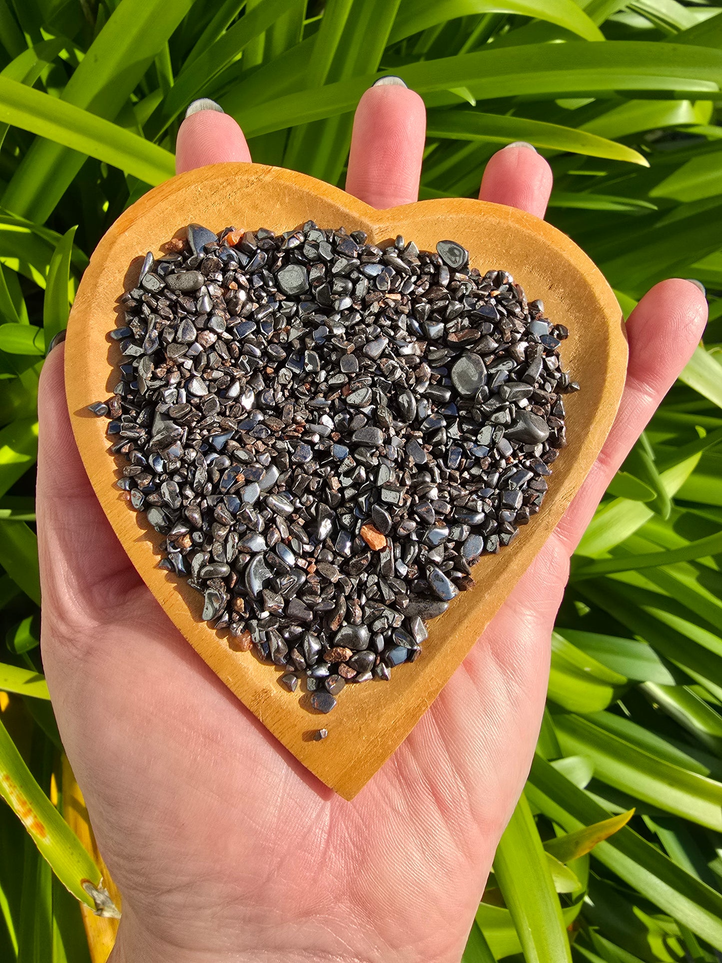 Hematite Crystal Chip 100 gms bag