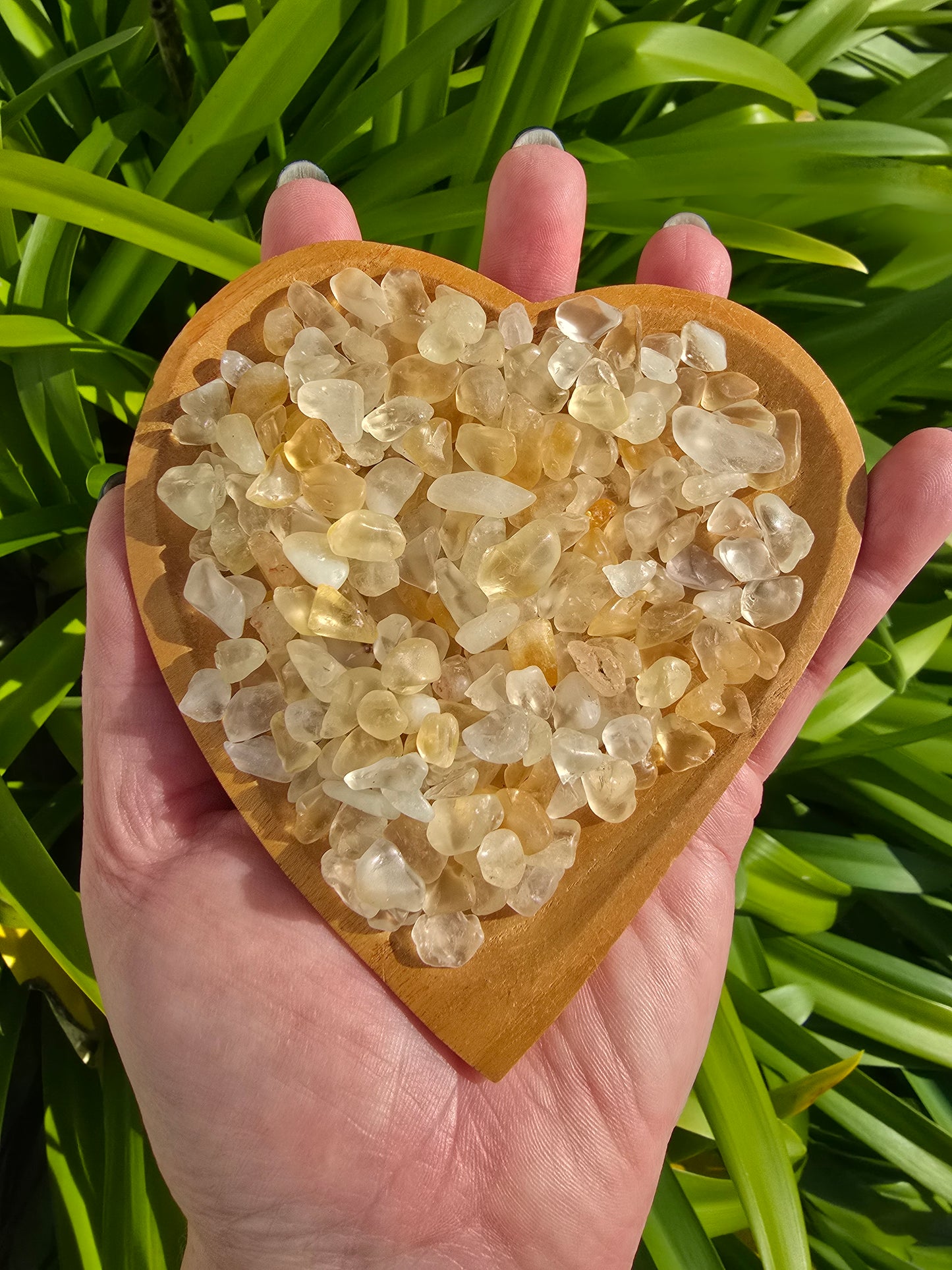 Citrine Crystal Chip 100 gms bag