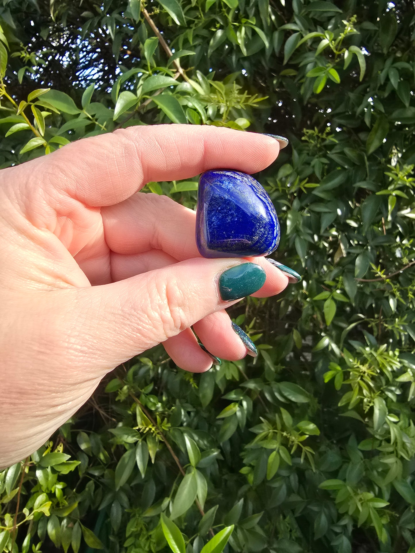 Lapis Lazuli Tumbled Stone Medium