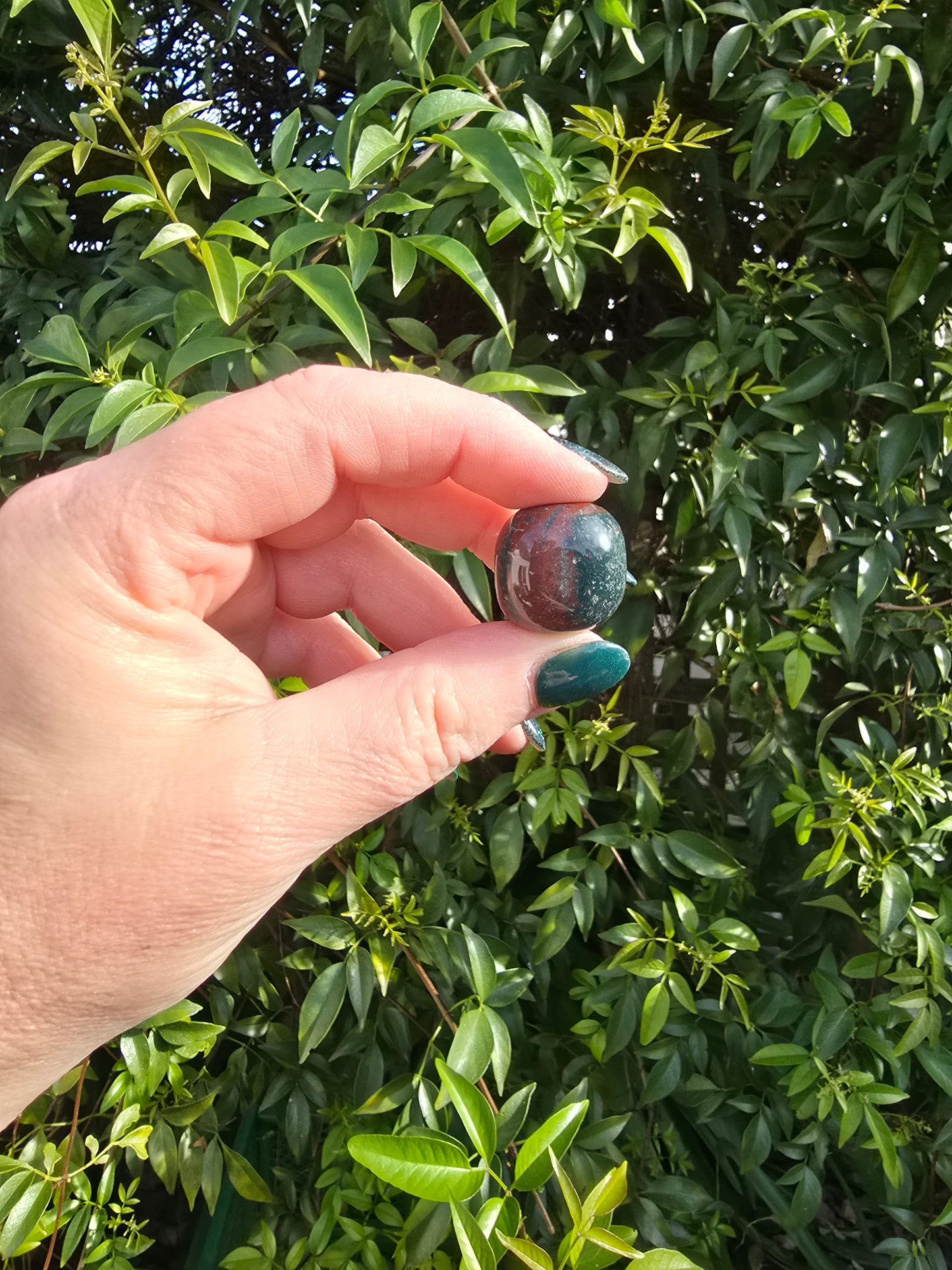 Bloodstone Tumbled Stone Small