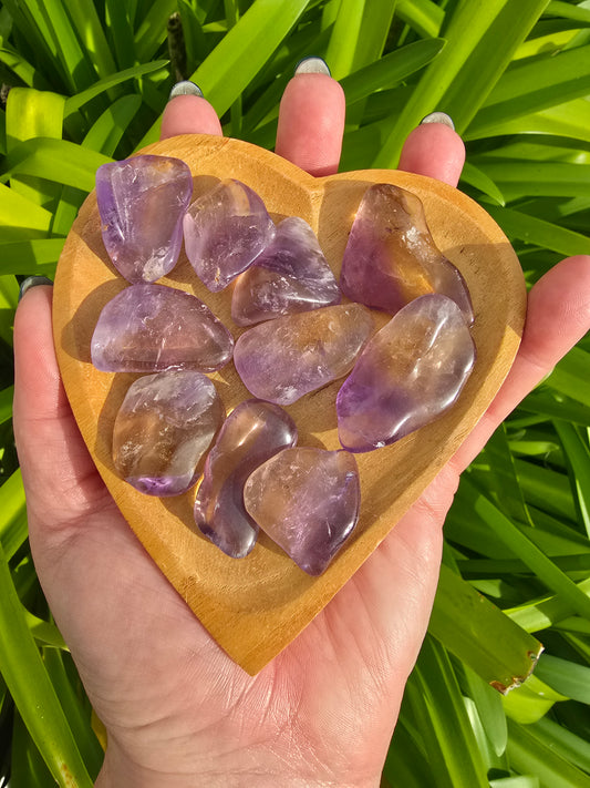 Ametrine Tumbled Stone