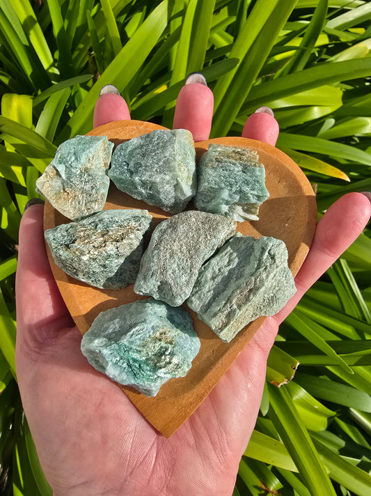 Fuchsite Rough Piece Small