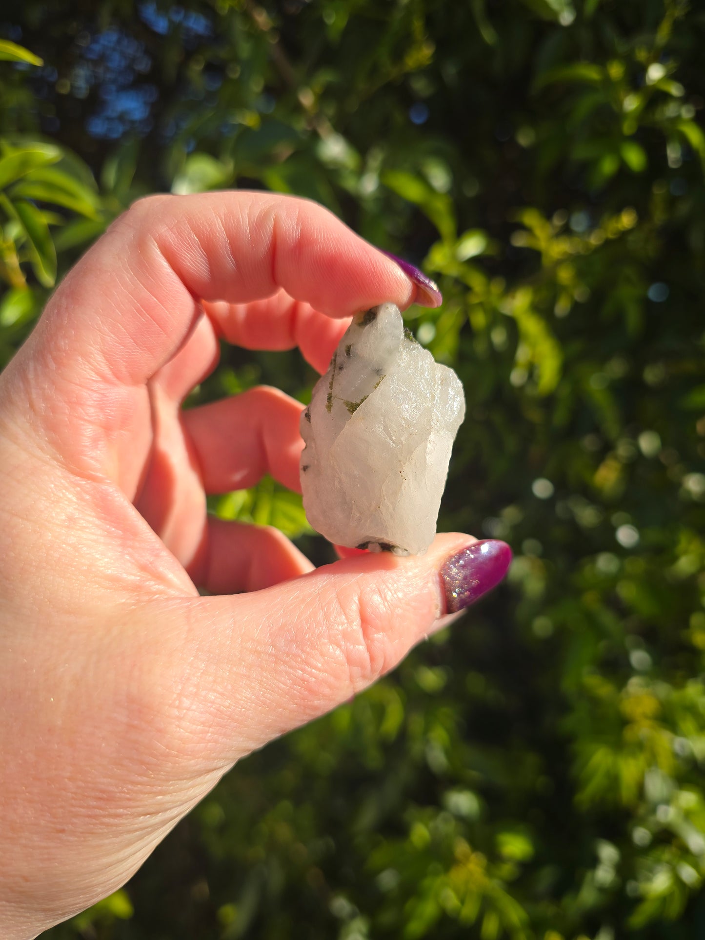 Green Tourmaline Rough Piece D