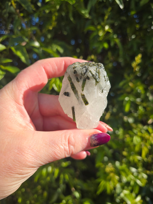 Green Tourmaline Rough Piece G