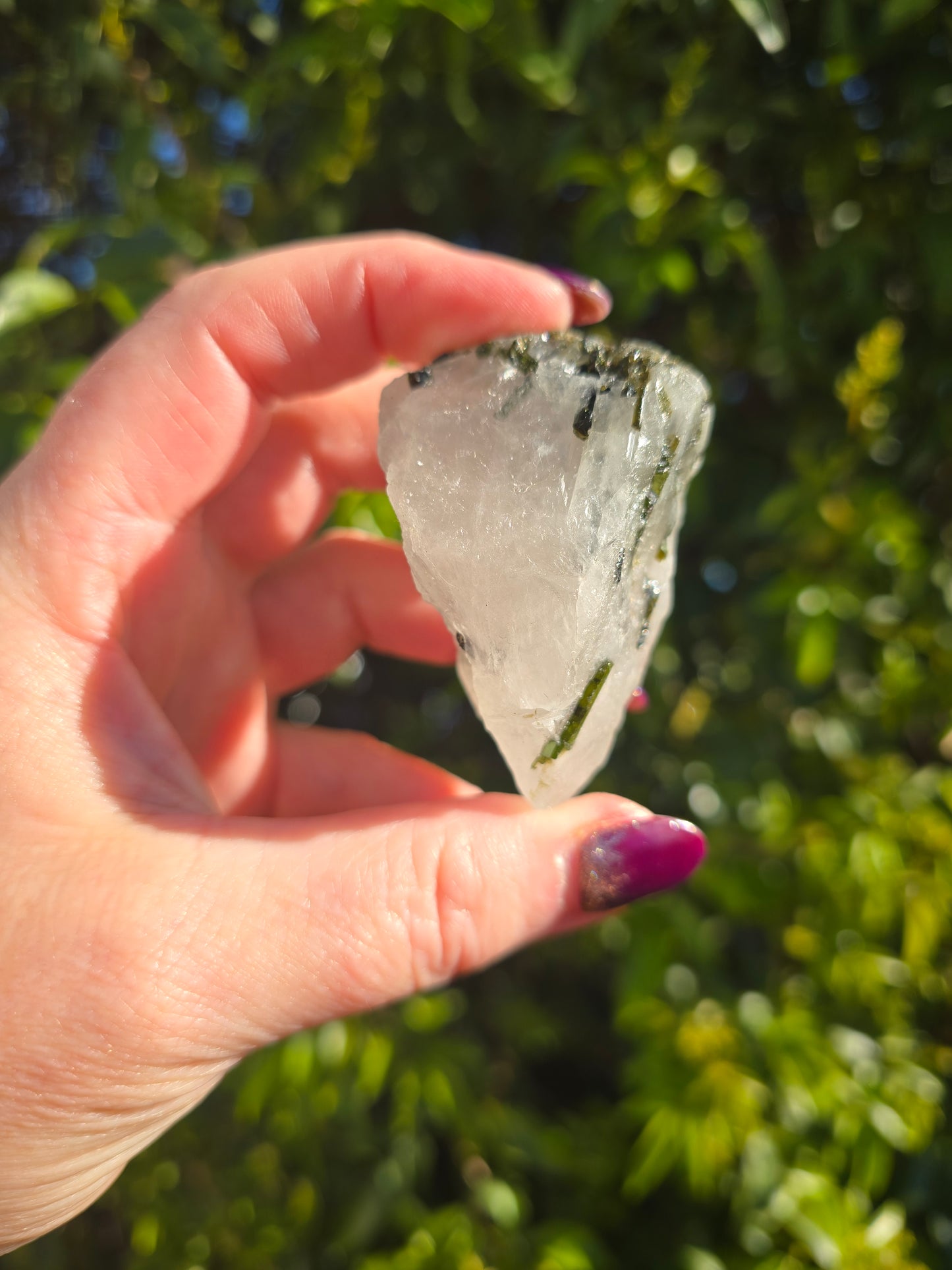 Green Tourmaline Rough Piece G