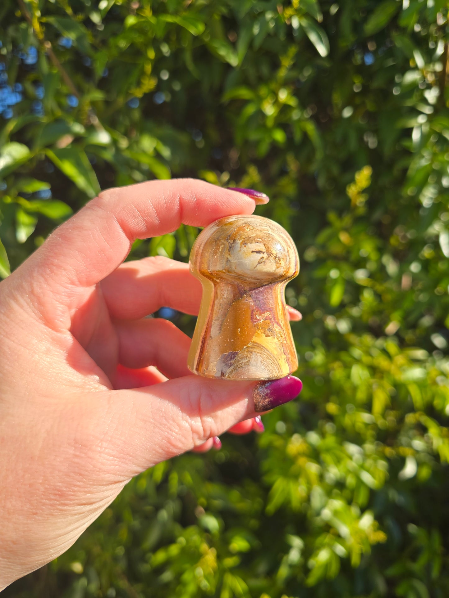 Banded Calcite Mushroom B