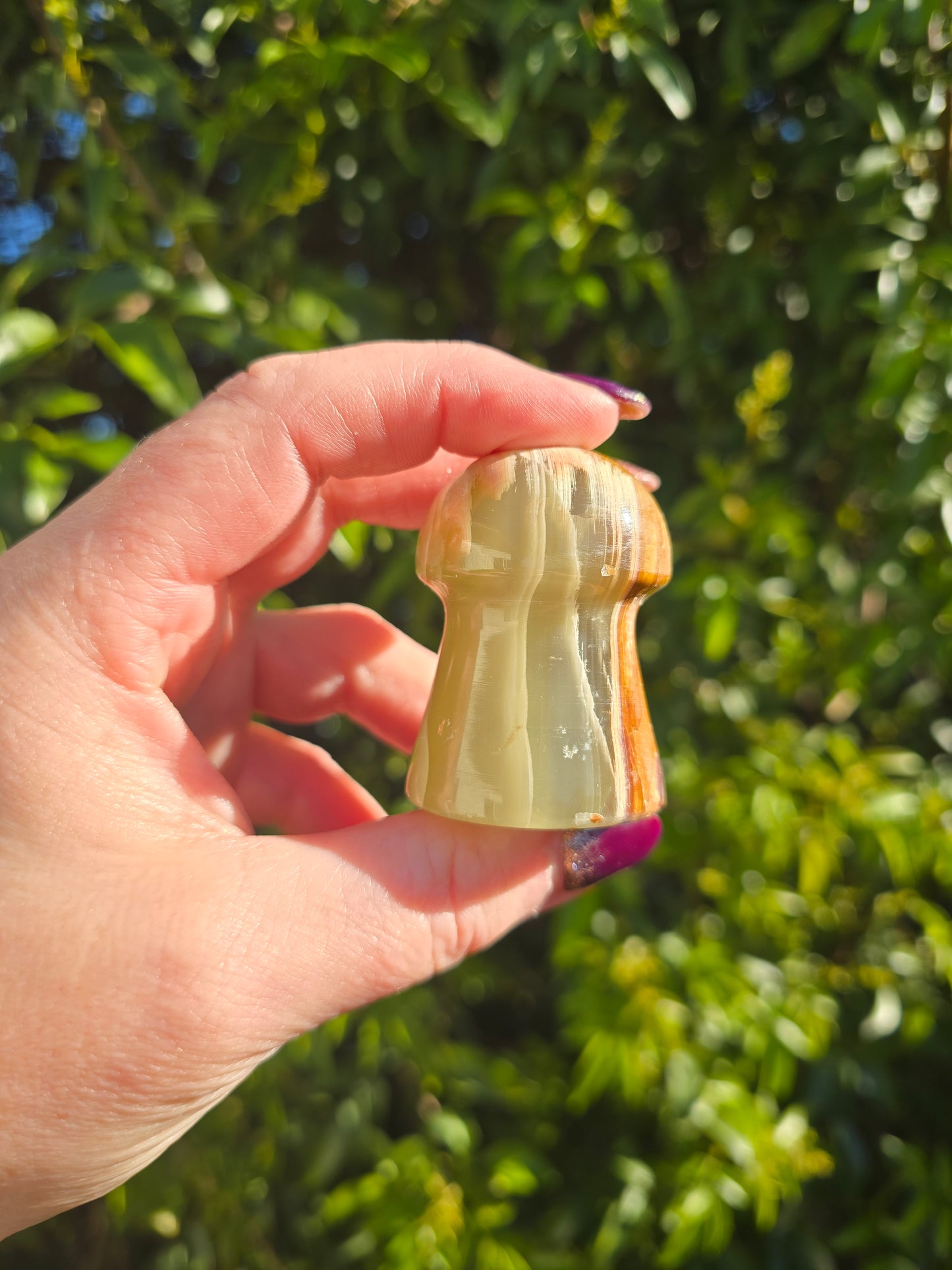 Banded Calcite Mushroom B