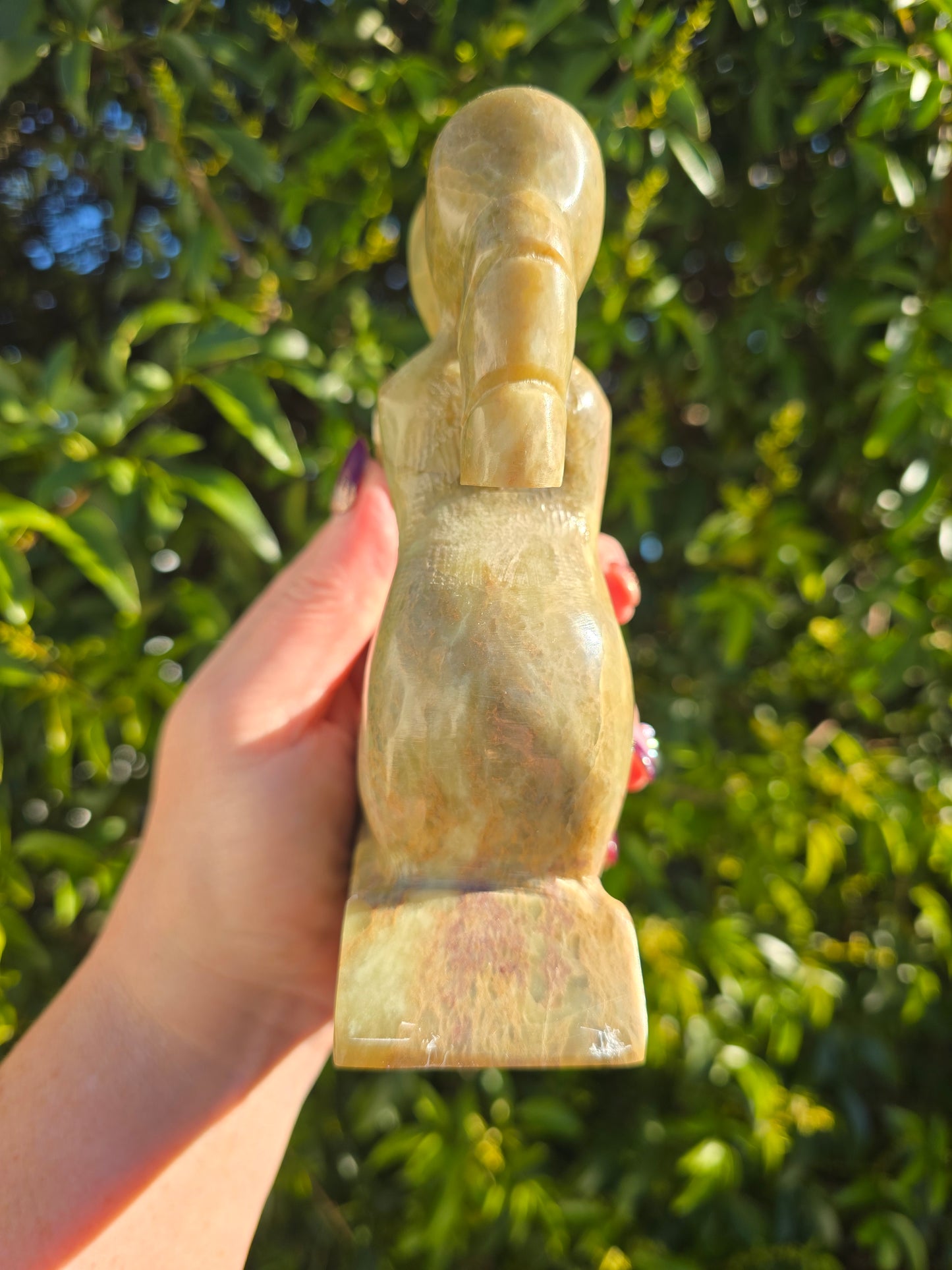 Kissing Couple Soapstone Piece D