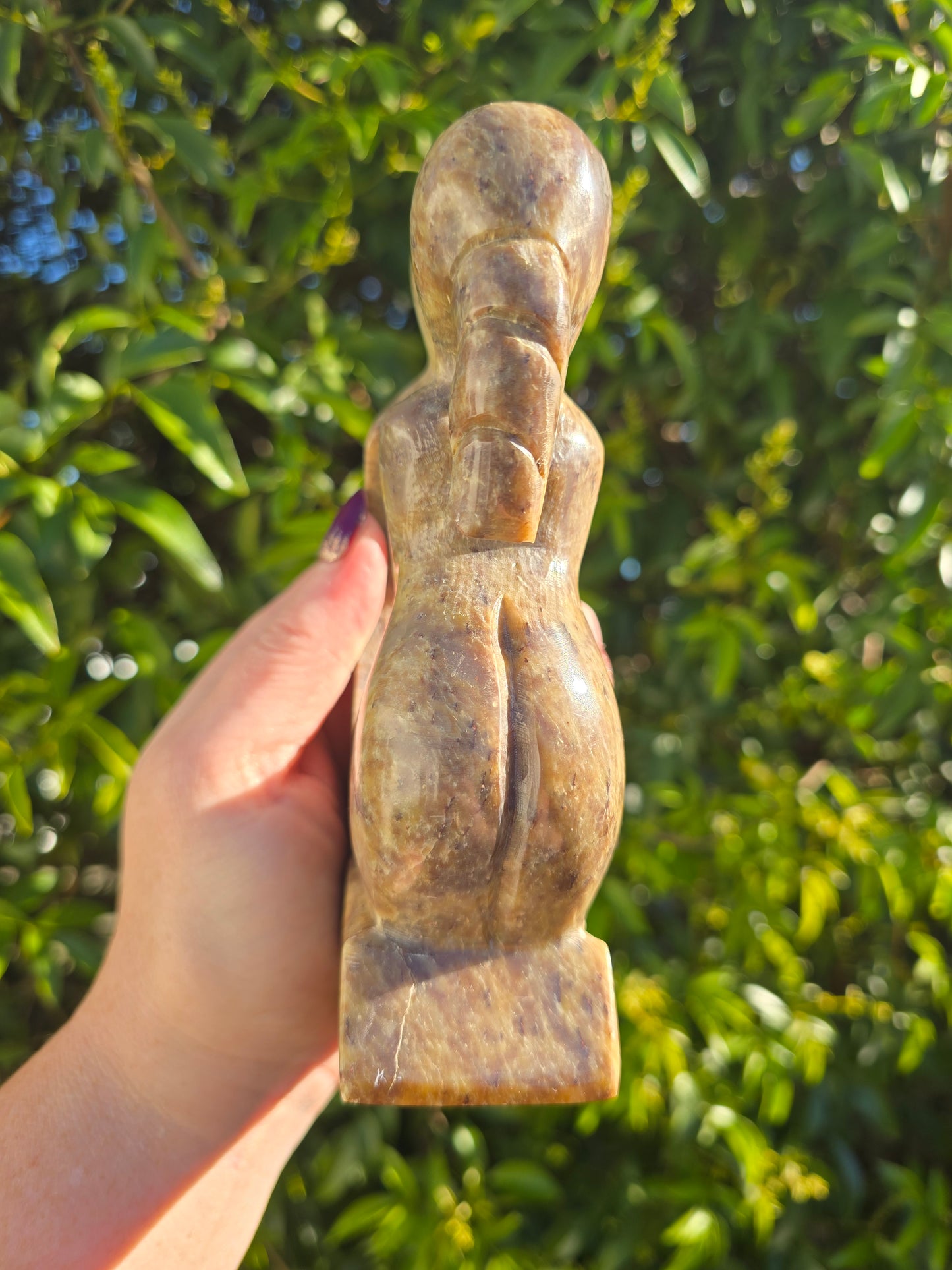 Kissing Couple Soapstone Piece E