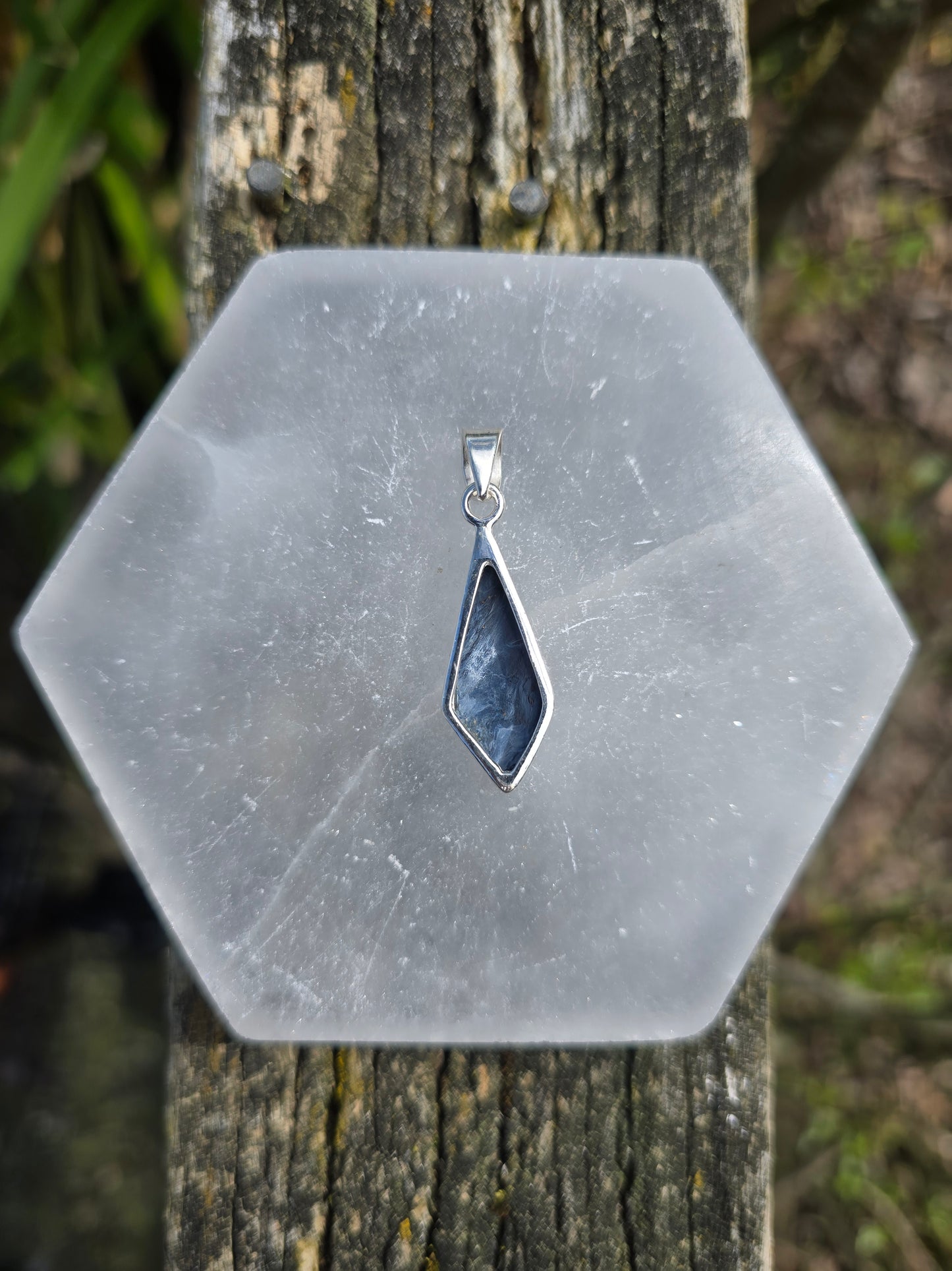 Pietersite | Polished Sterling Silver Pendant A