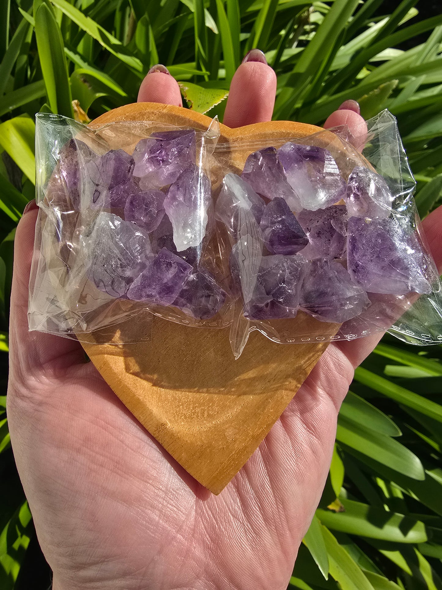 Amethyst Medium Rough Points 10 Pack Valued at $30