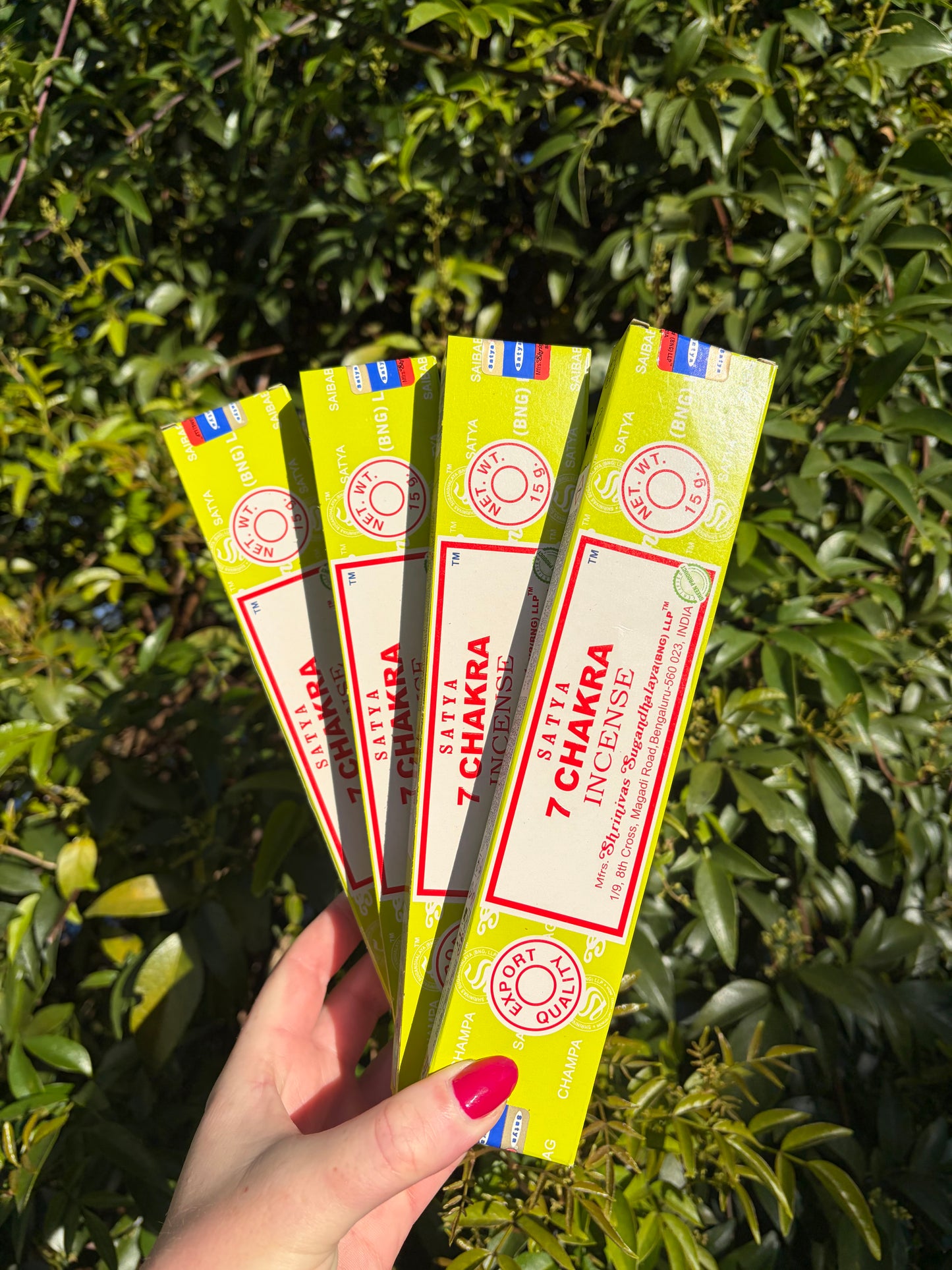 7 Chakra Incense Sticks