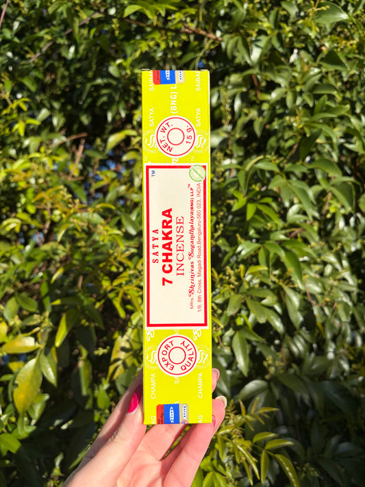 7 Chakra Incense Sticks