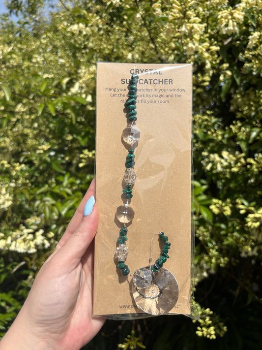 Malachite | Large Sun Sun Catcher