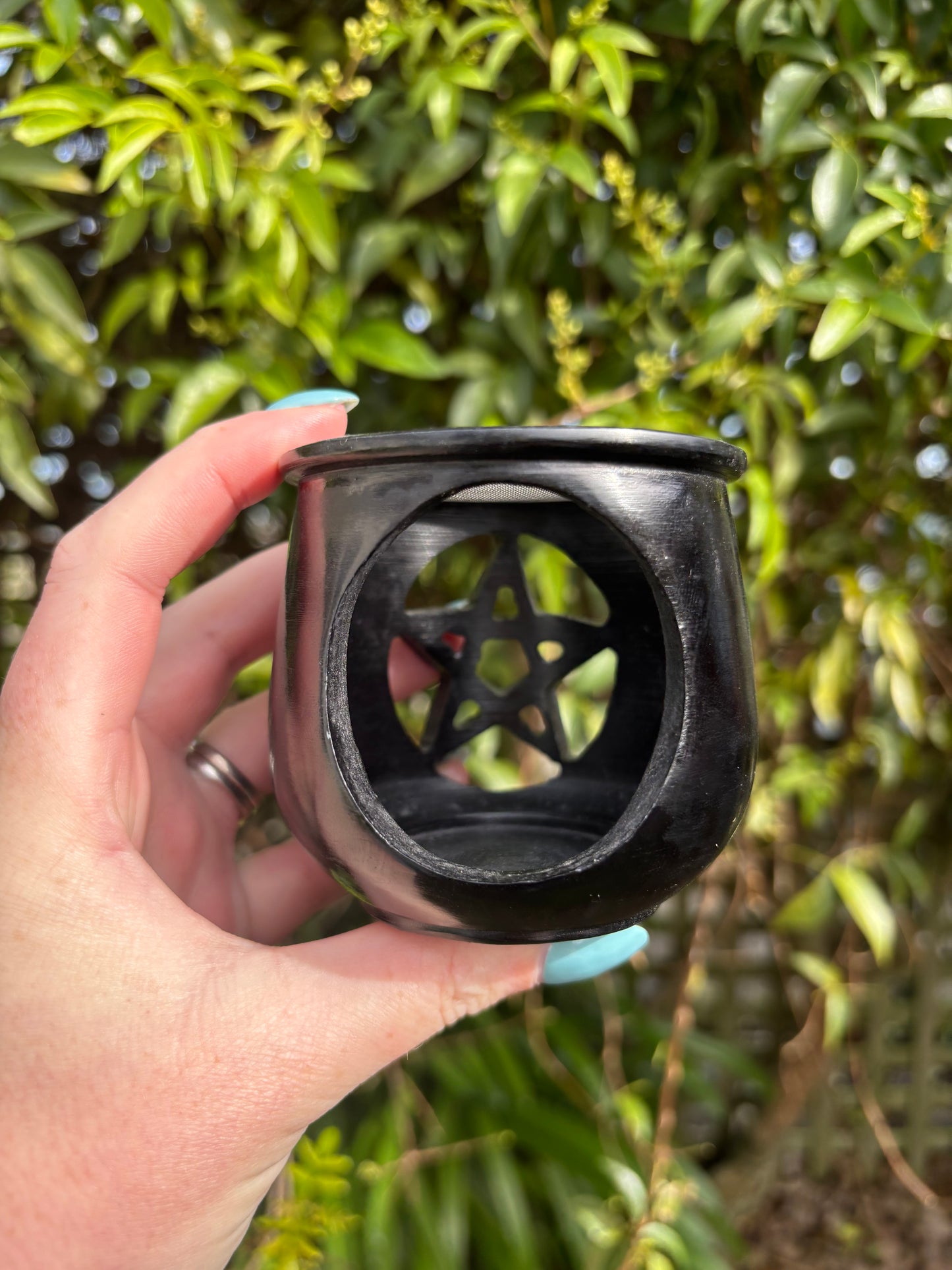 Pentagram Resin Burner