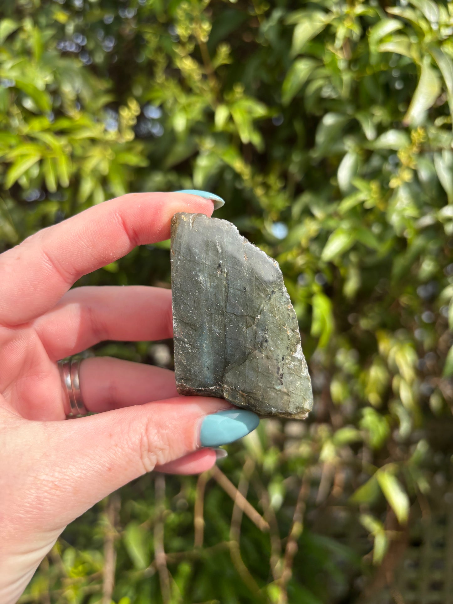 Labradorite Semi Polished Piece G
