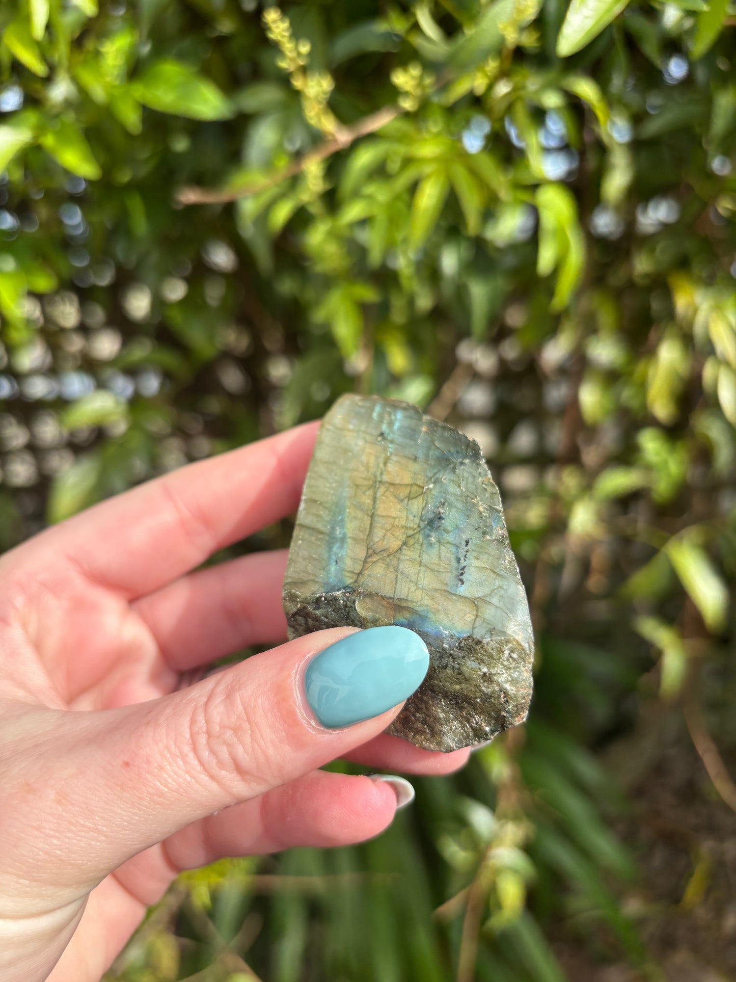 Labradorite Semi Polished Piece G