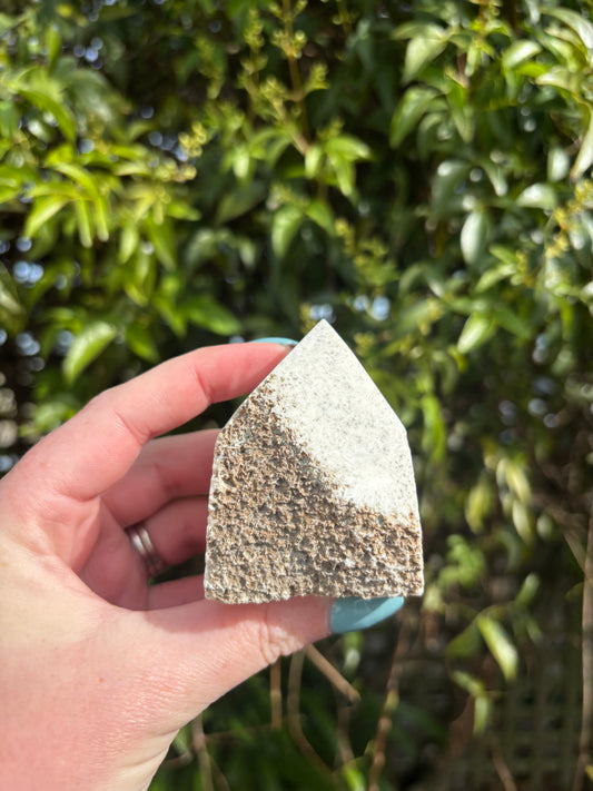 Scolecite Semi Polished Point A