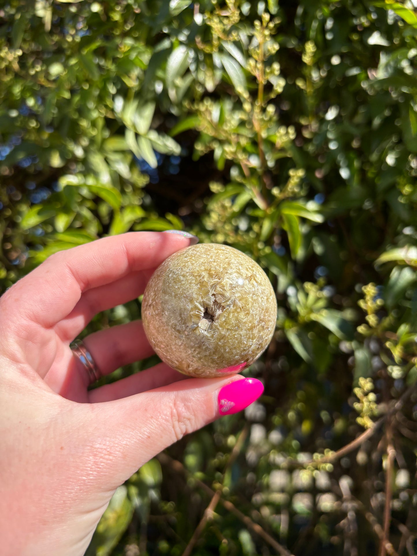 Golden Mica Sphere A