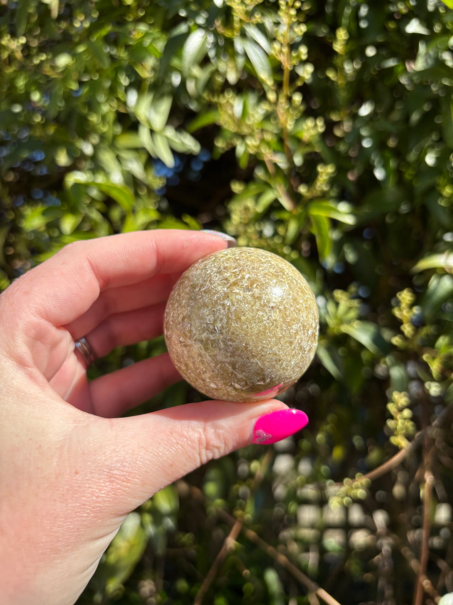 Golden Mica Sphere A