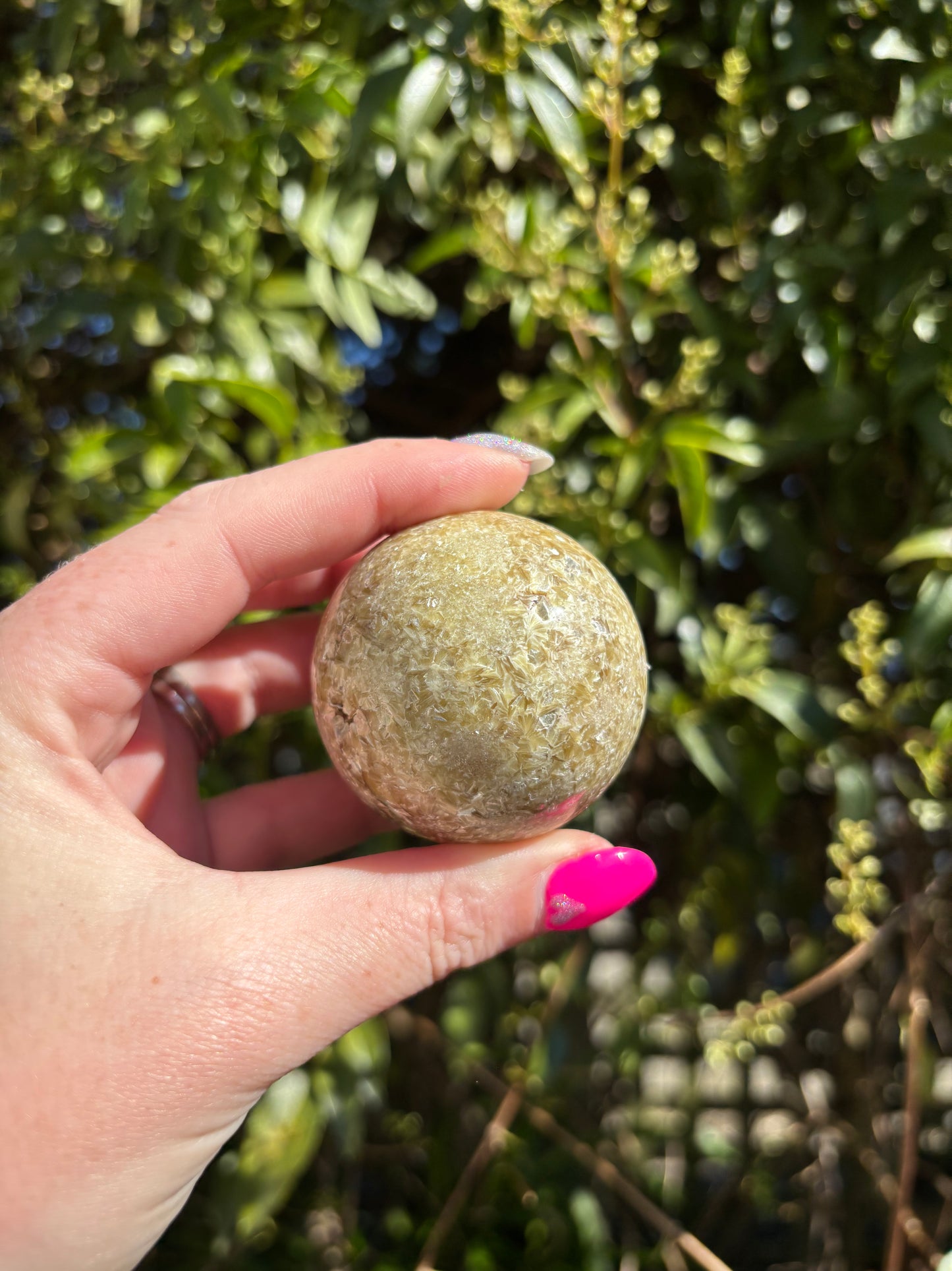 Golden Mica Sphere A