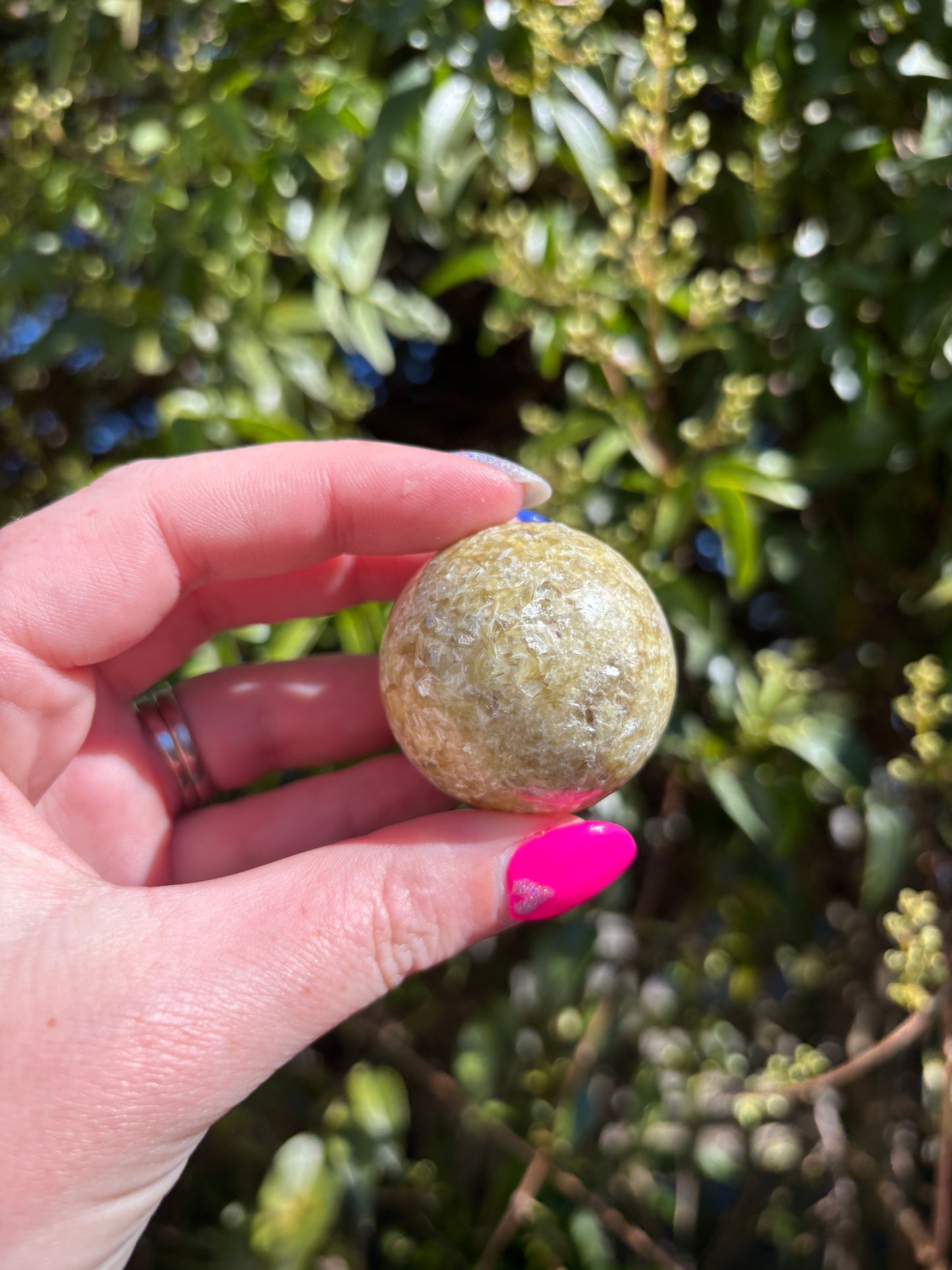 Golden Mica Sphere B