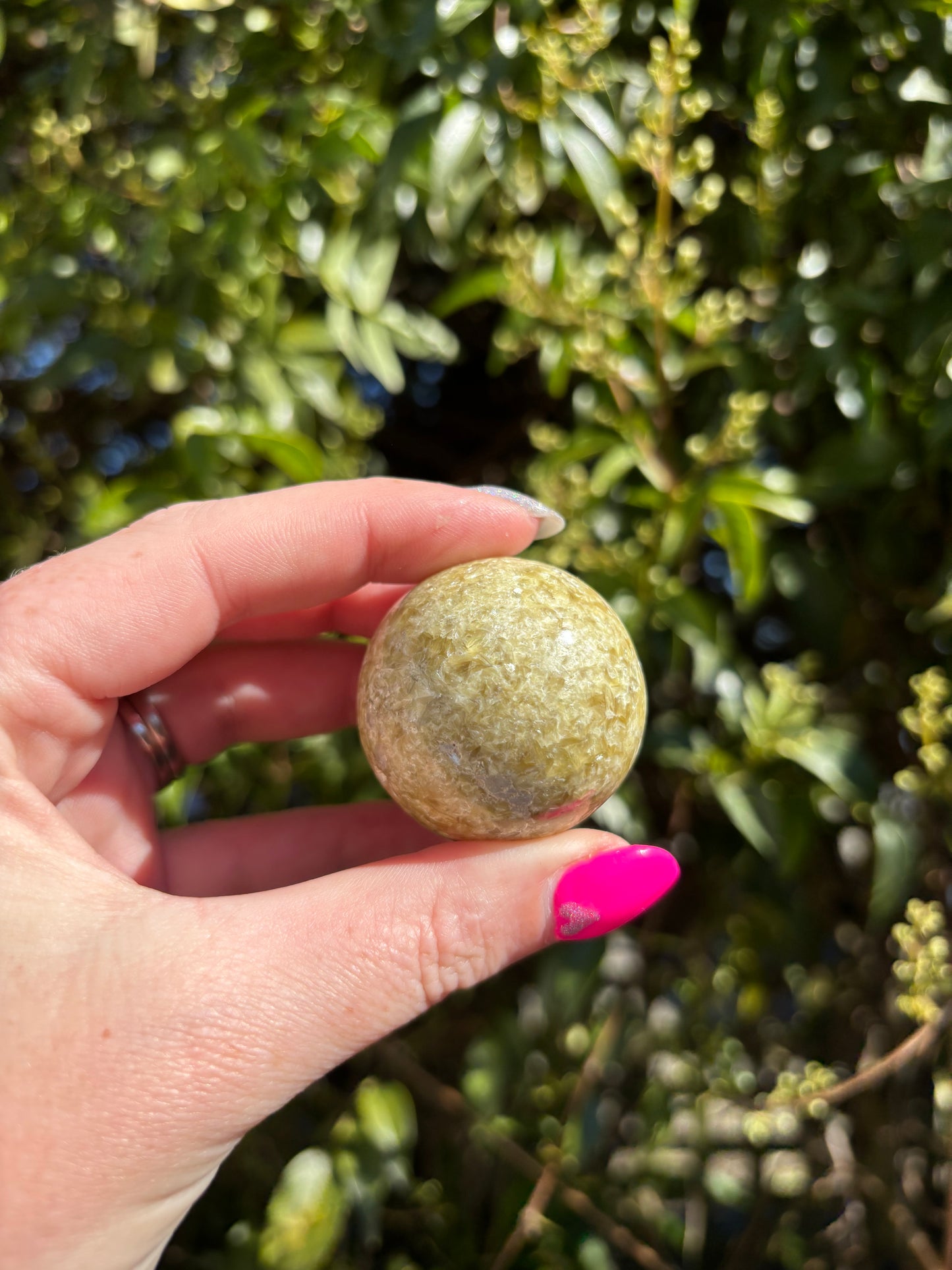 Golden Mica Sphere B