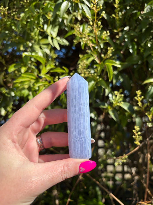 Blue Lace Agate Point A