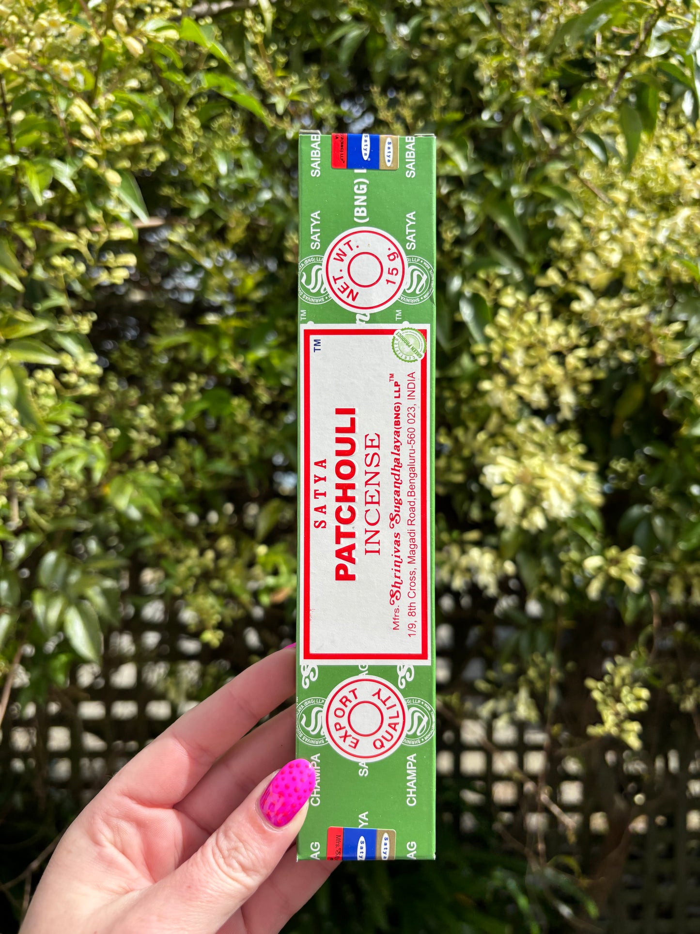 Patchouli Incense Sticks
