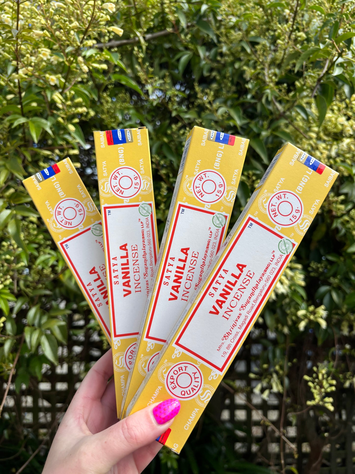 Vanilla Incense Sticks