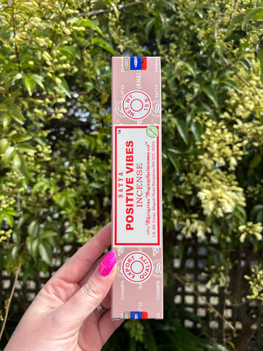 Positive Vibes Incense Sticks