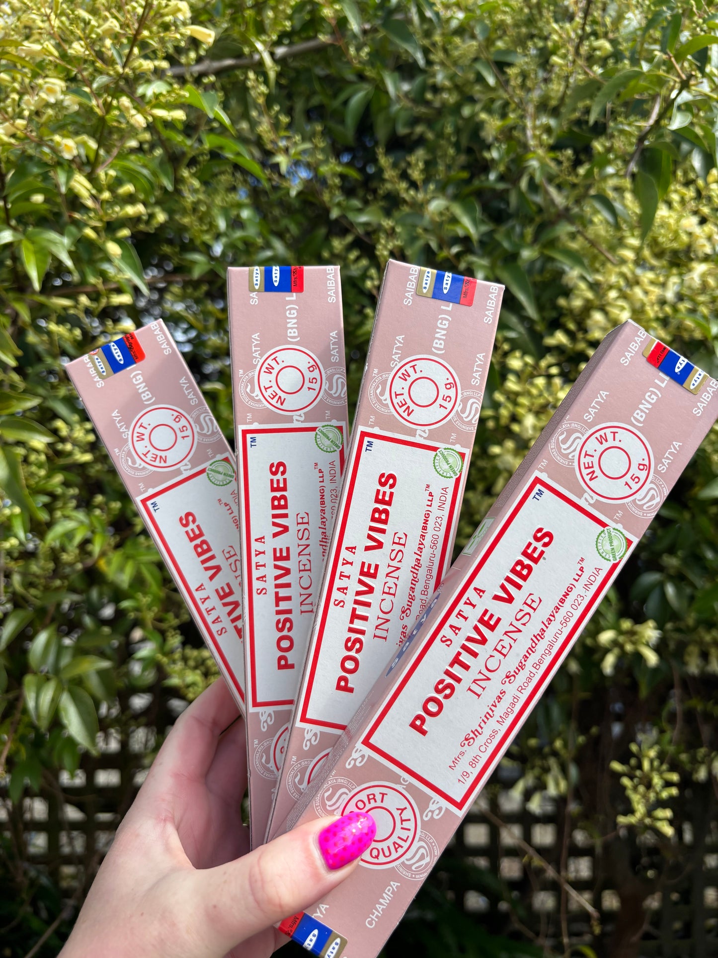 Positive Vibes Incense Sticks