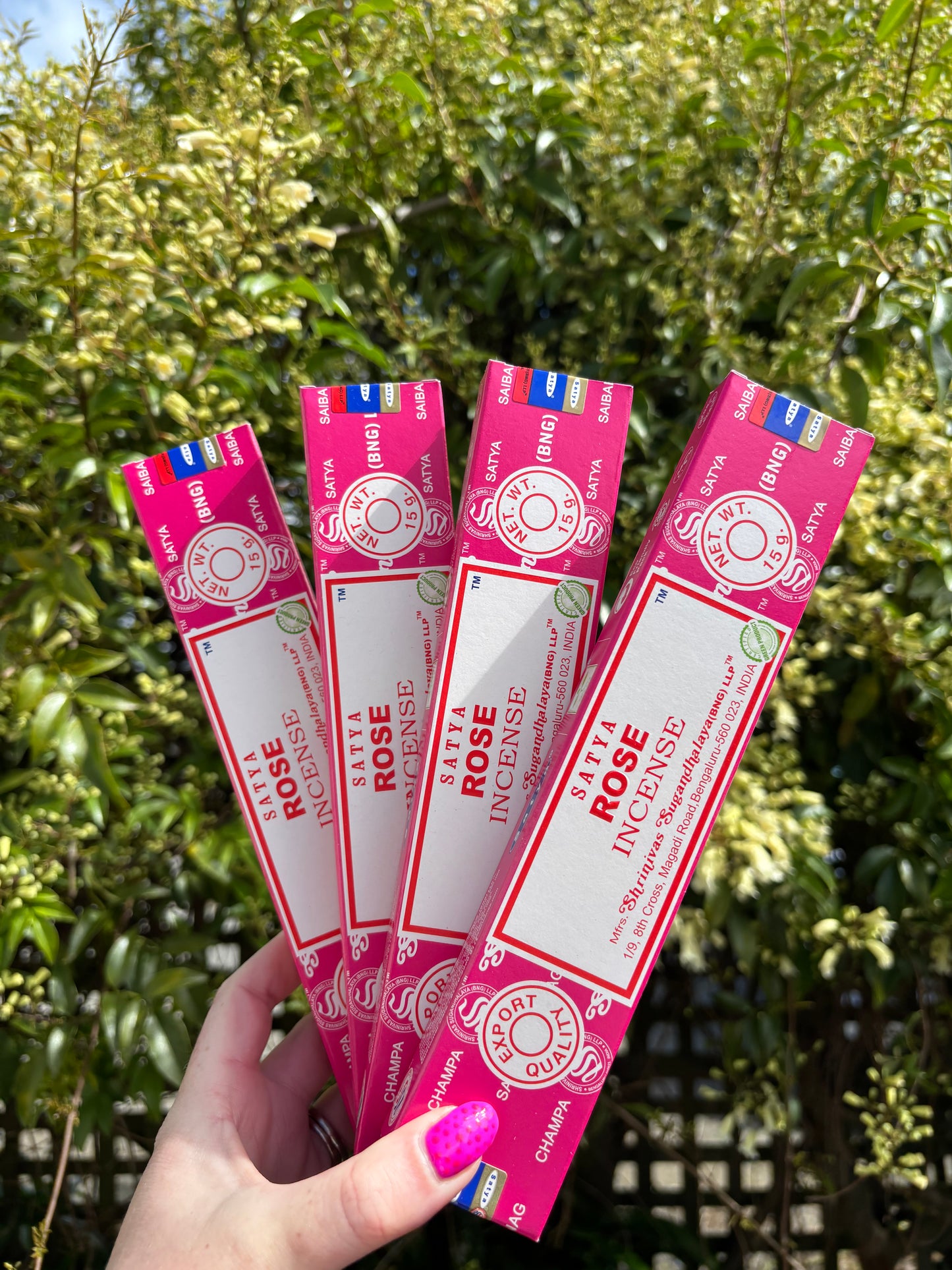 Rose Incense Sticks
