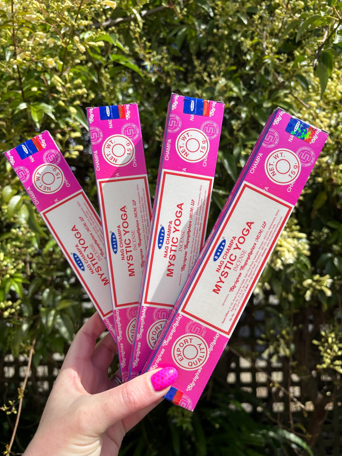 Mystic Yoga Incense Sticks