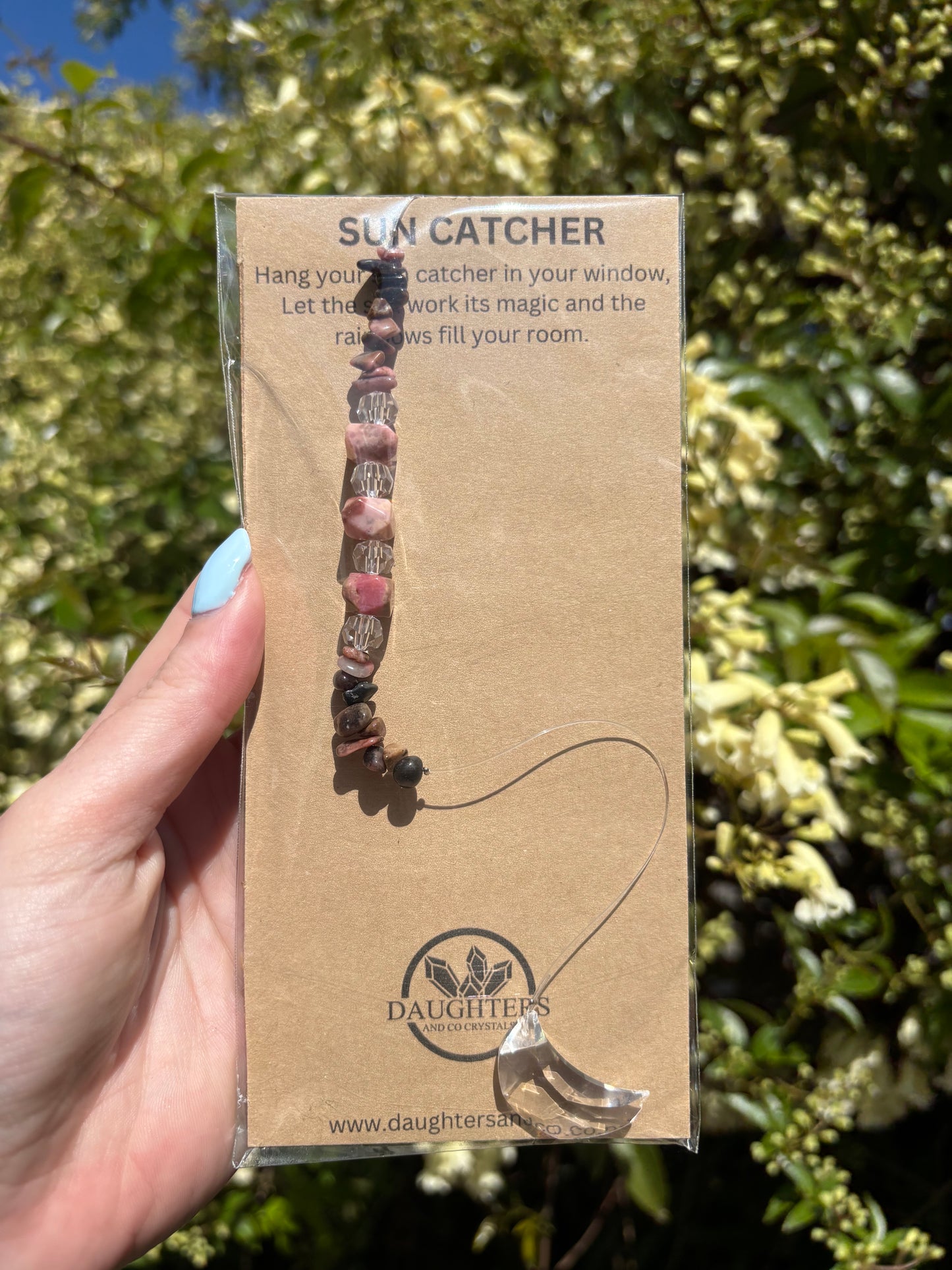 Rhodonite | Moon Sun Catcher