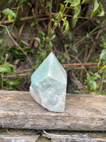 Amazonite Semi Polished Point C