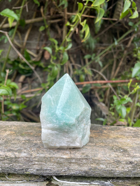 Amazonite Semi Polished Point C