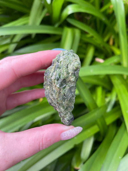 Green Diopside Rough B