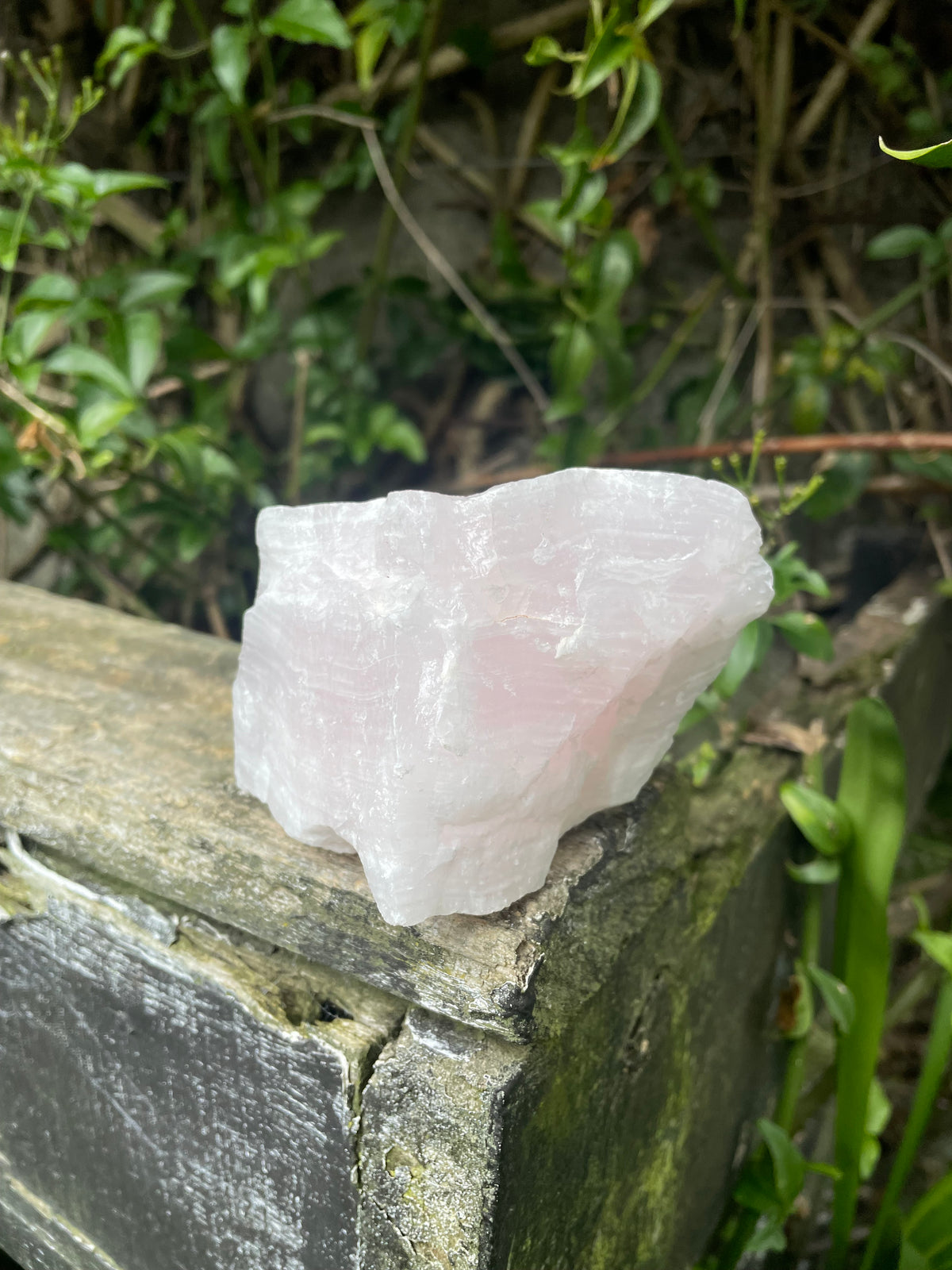 Pink Calcite Rough Pink Mangano Calcite Rough D – Daughters And Co Crystals