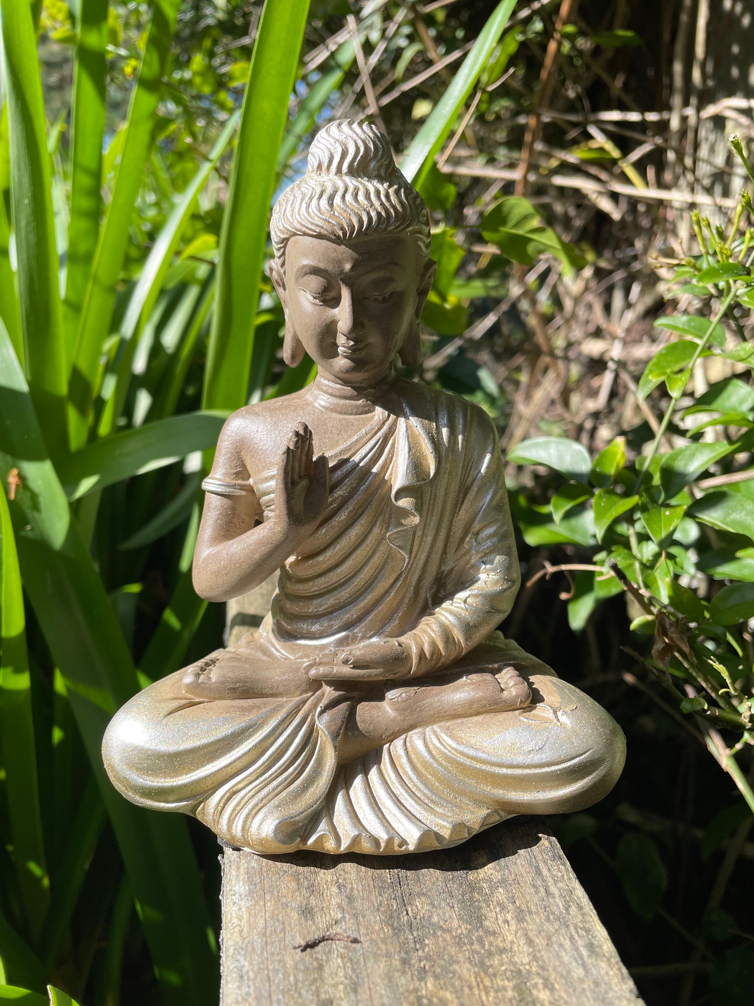Gold Meditating Buddha