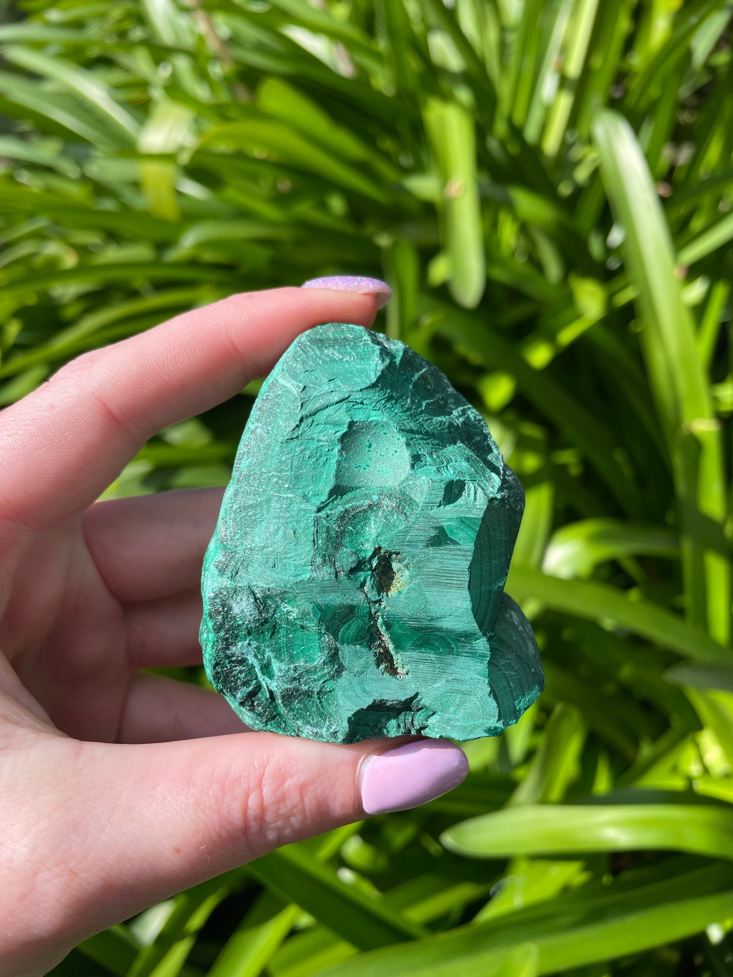 Malachite Free Form Piece C