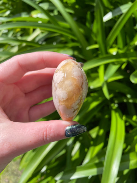Flower Agate Heart E