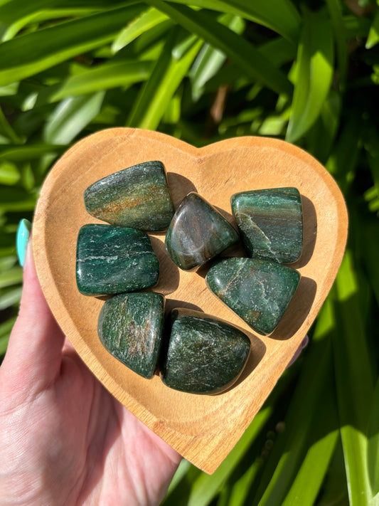 Fuchsite Tumbled Stone