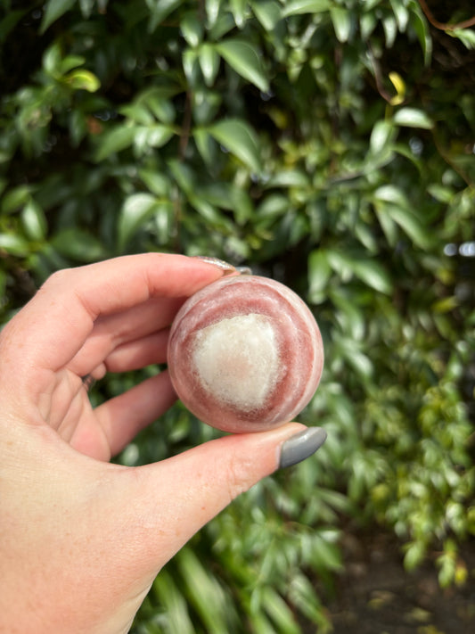 Rose Calcite Sphere B