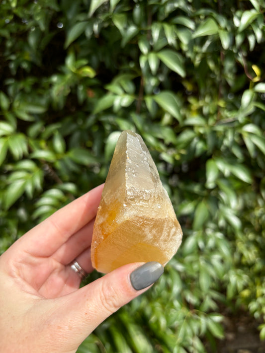 Golden Dog Tooth Calcite Piece A