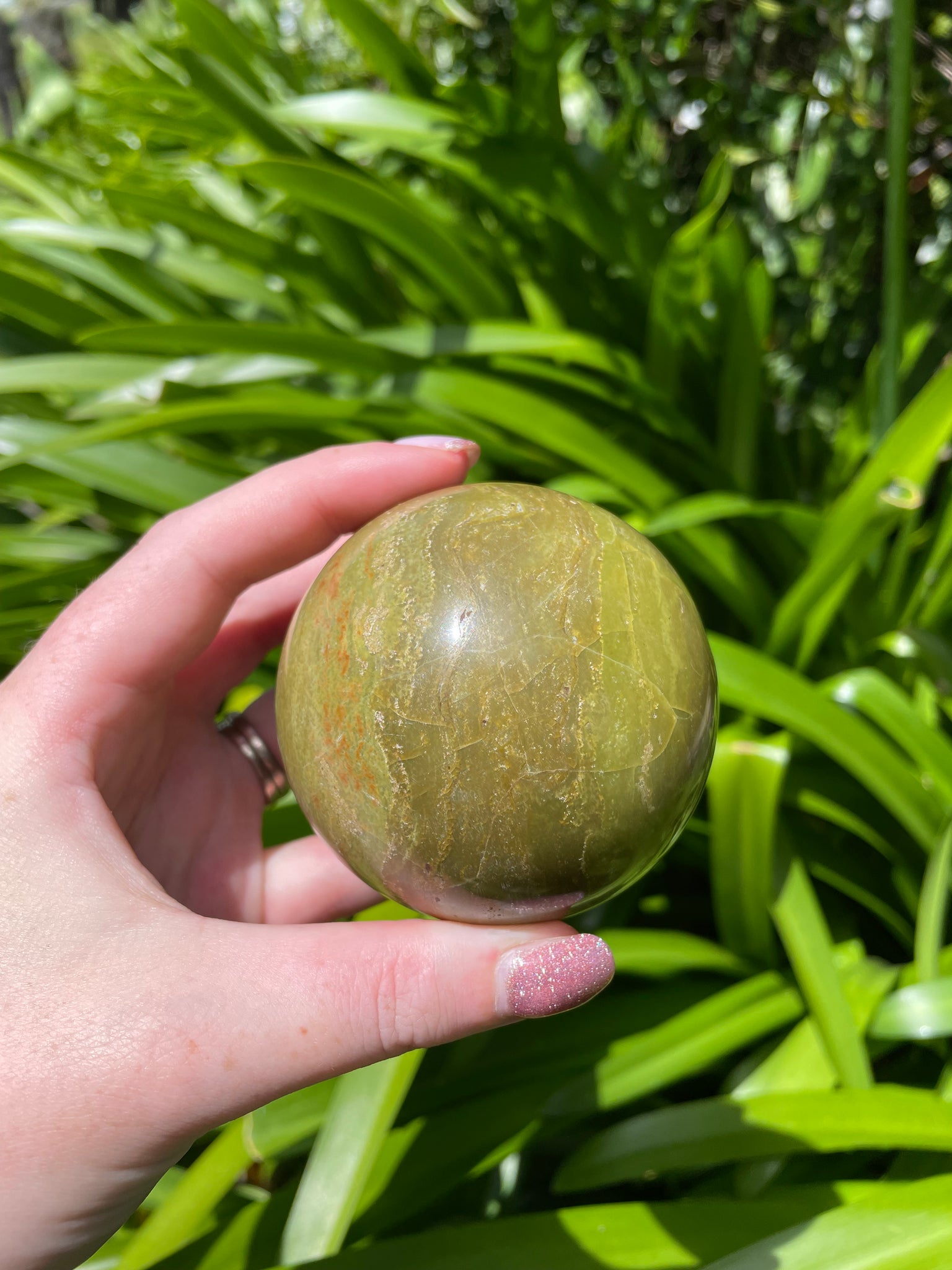 Green Opal Sphere A