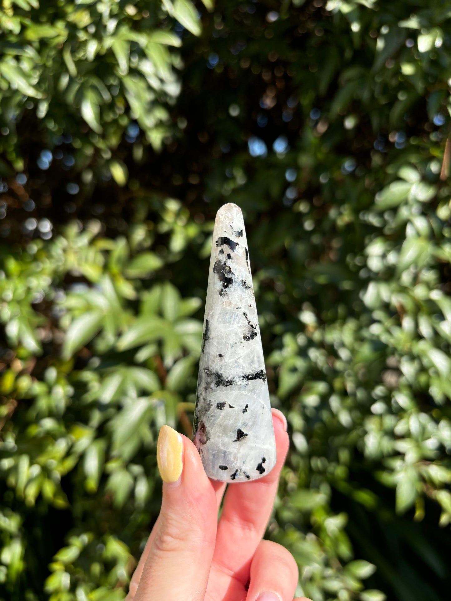 Rainbow Moonstone Ring Holder A