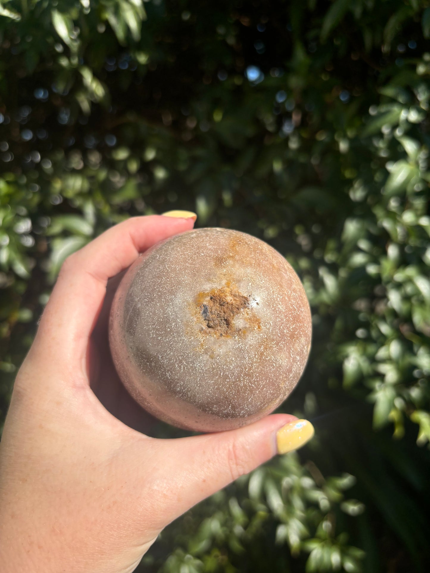 Pink Amethyst Druzy Sphere A