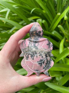 Rhodonite Turtle Large